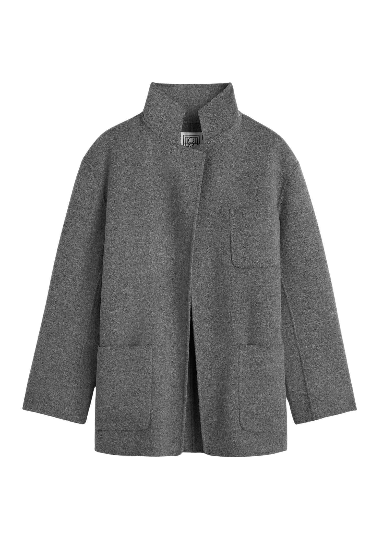 TOTEME クラシックダブルコート coat mid grey melange Classic doublé coat mid grey melange – TOTEME