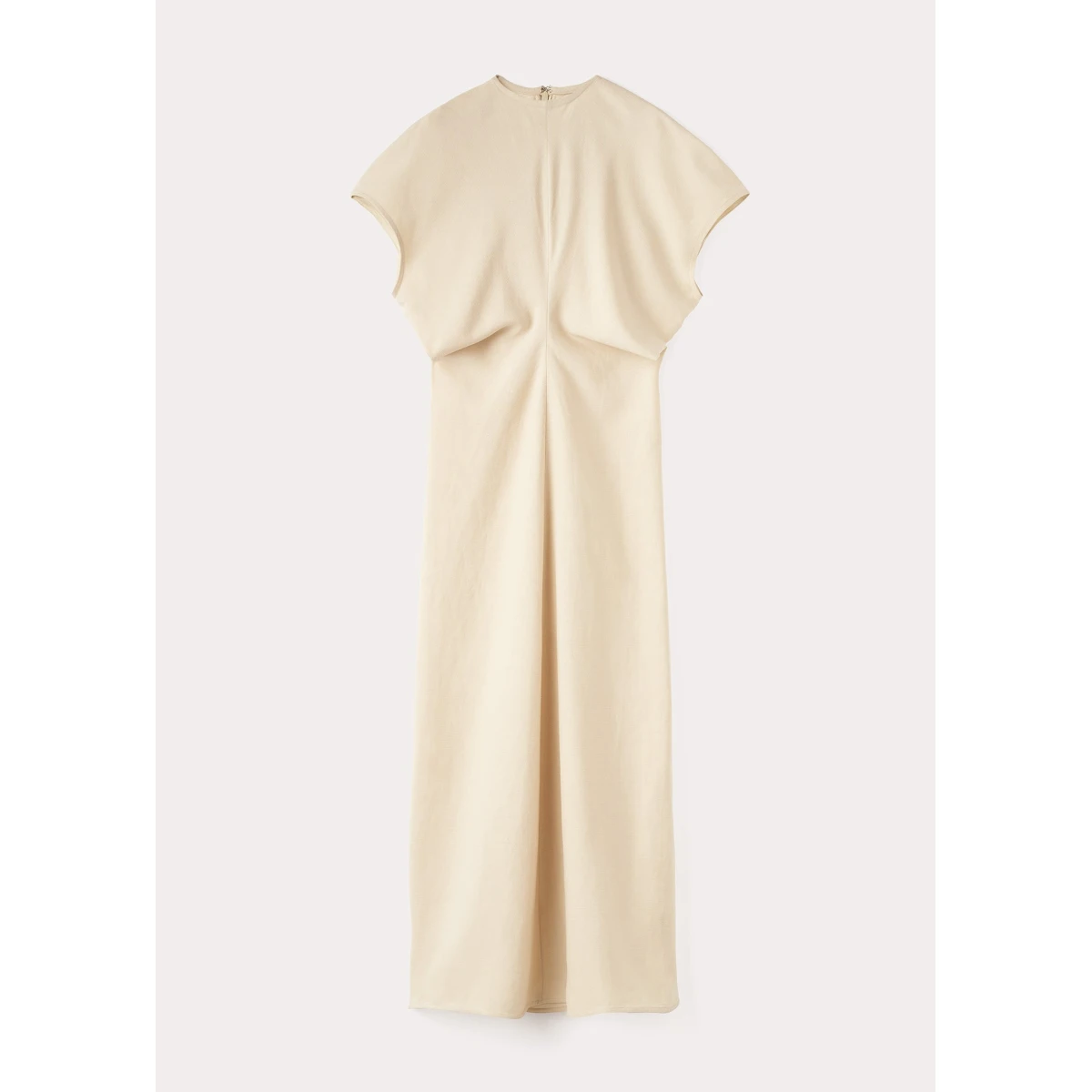 Toteme Slouch waist dress bleached sand