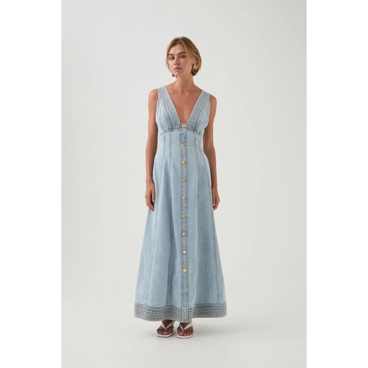 Coast Denim Midi Dress