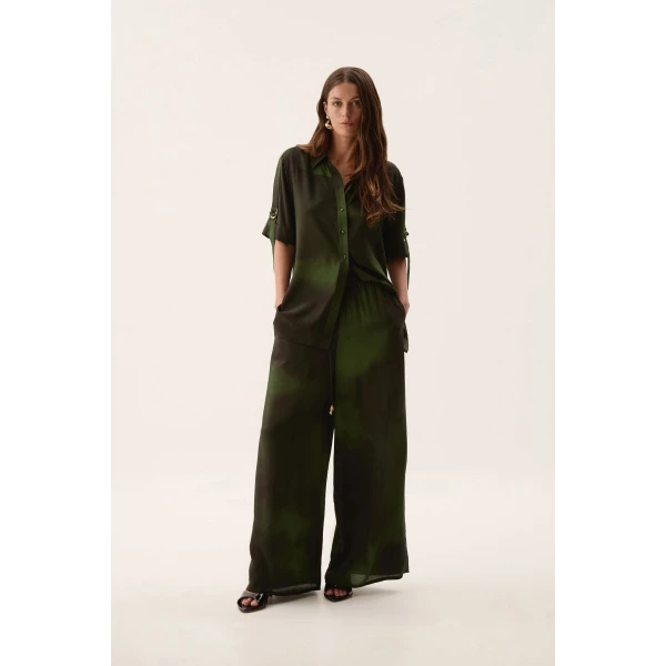 Glaze Silk Relaxed Pant