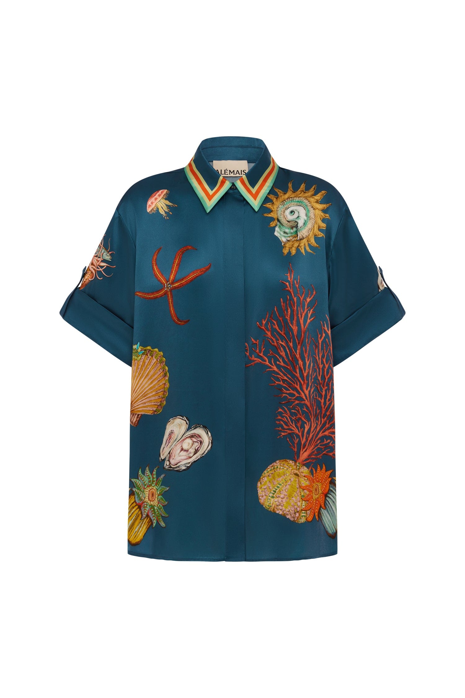 Alemais Dorian Silk Shirt