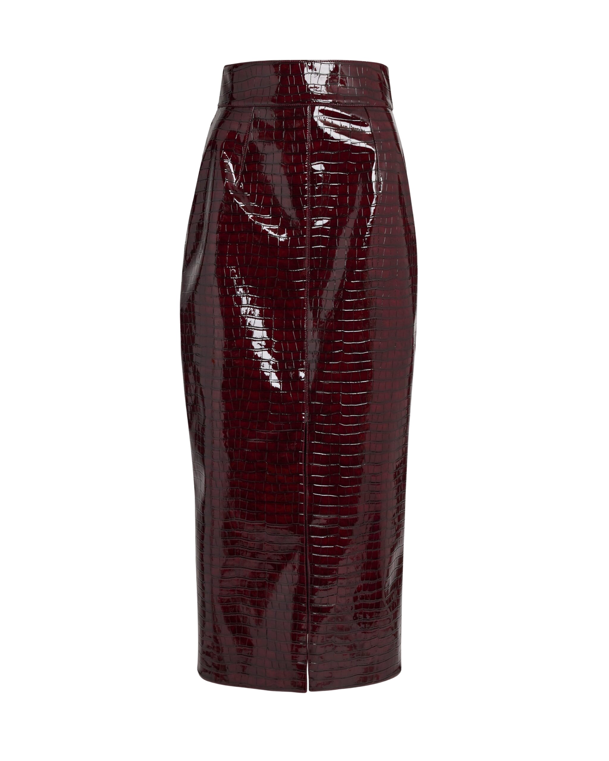 Safiyaa Aykin Burgundy Skirt
