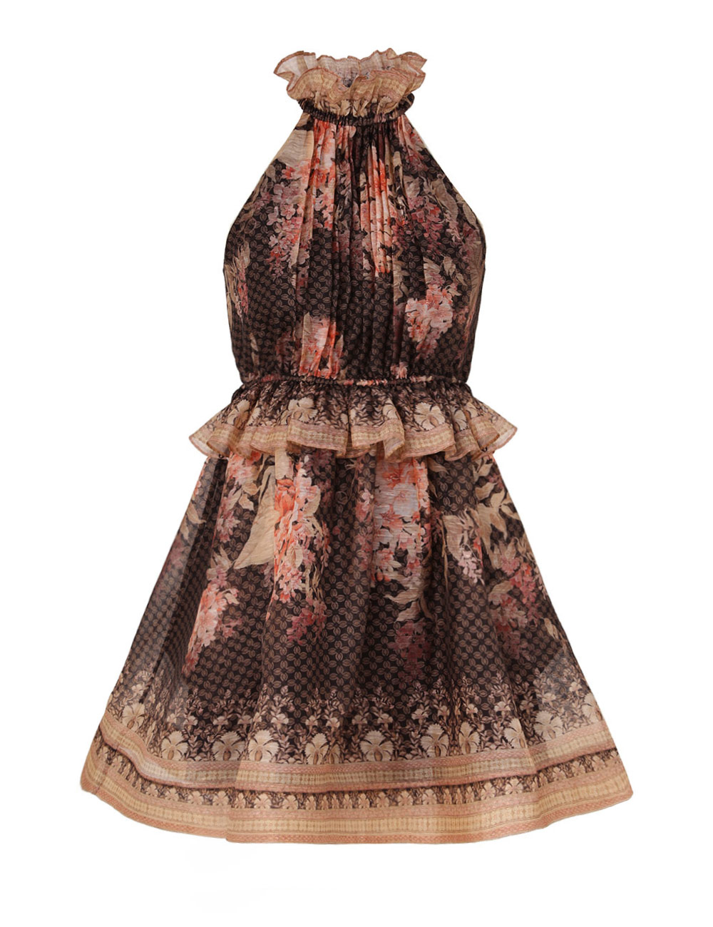 【Zimmermann】ILLUMINATE HALTER MINI DRESS ホルター ミニ Zimmermann Dresses | Australian Designer Collection | Coveti