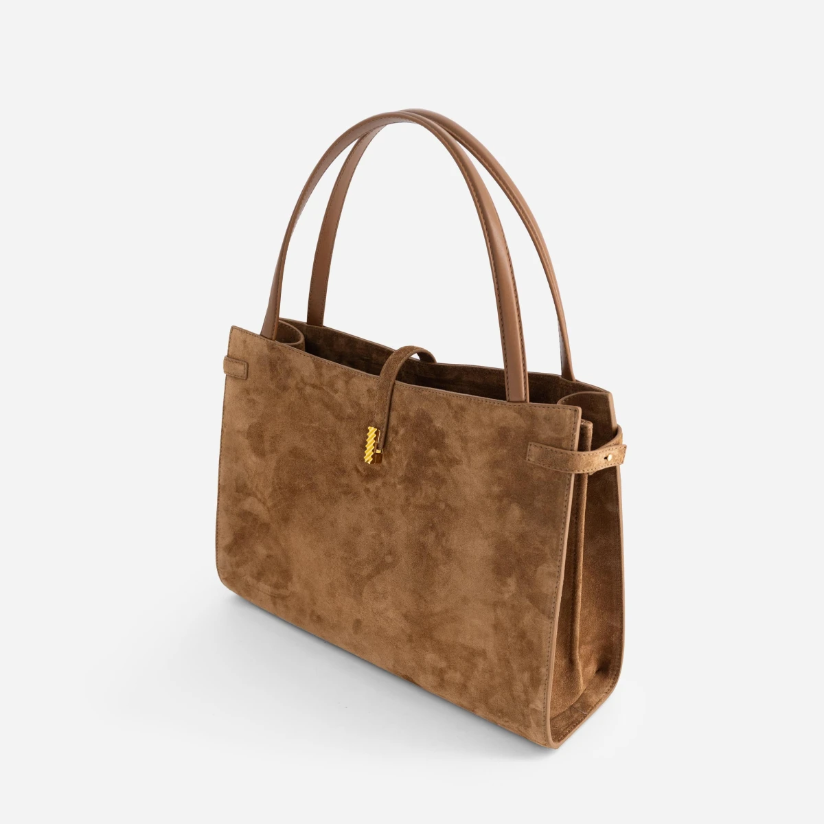 Isla Tote - Suede Caramel