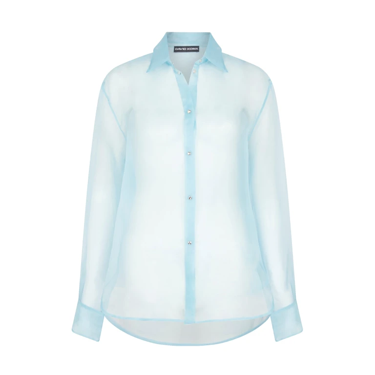 David Koma Organza Overshirt