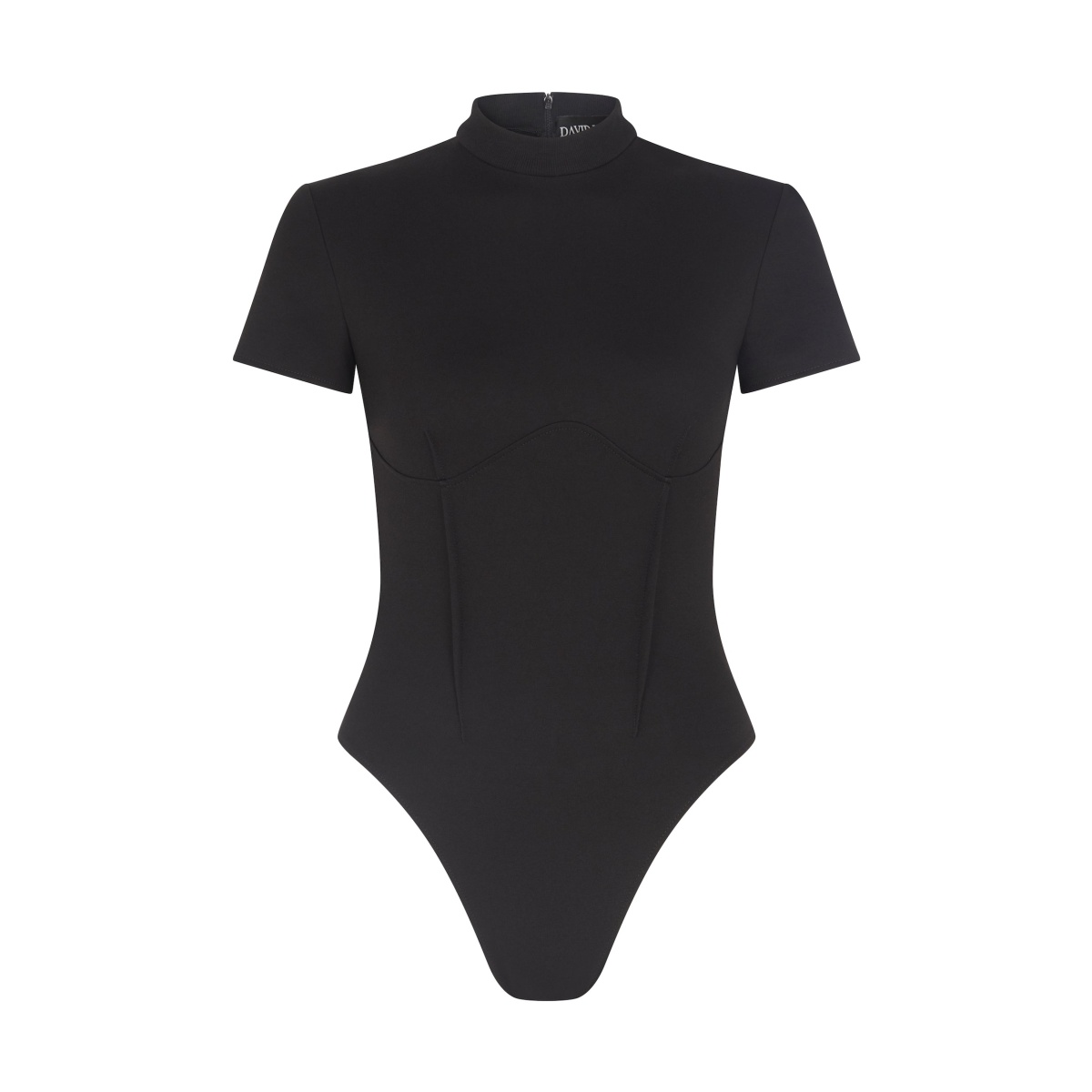 David Koma Short Sleeve Jersey Bodysuit