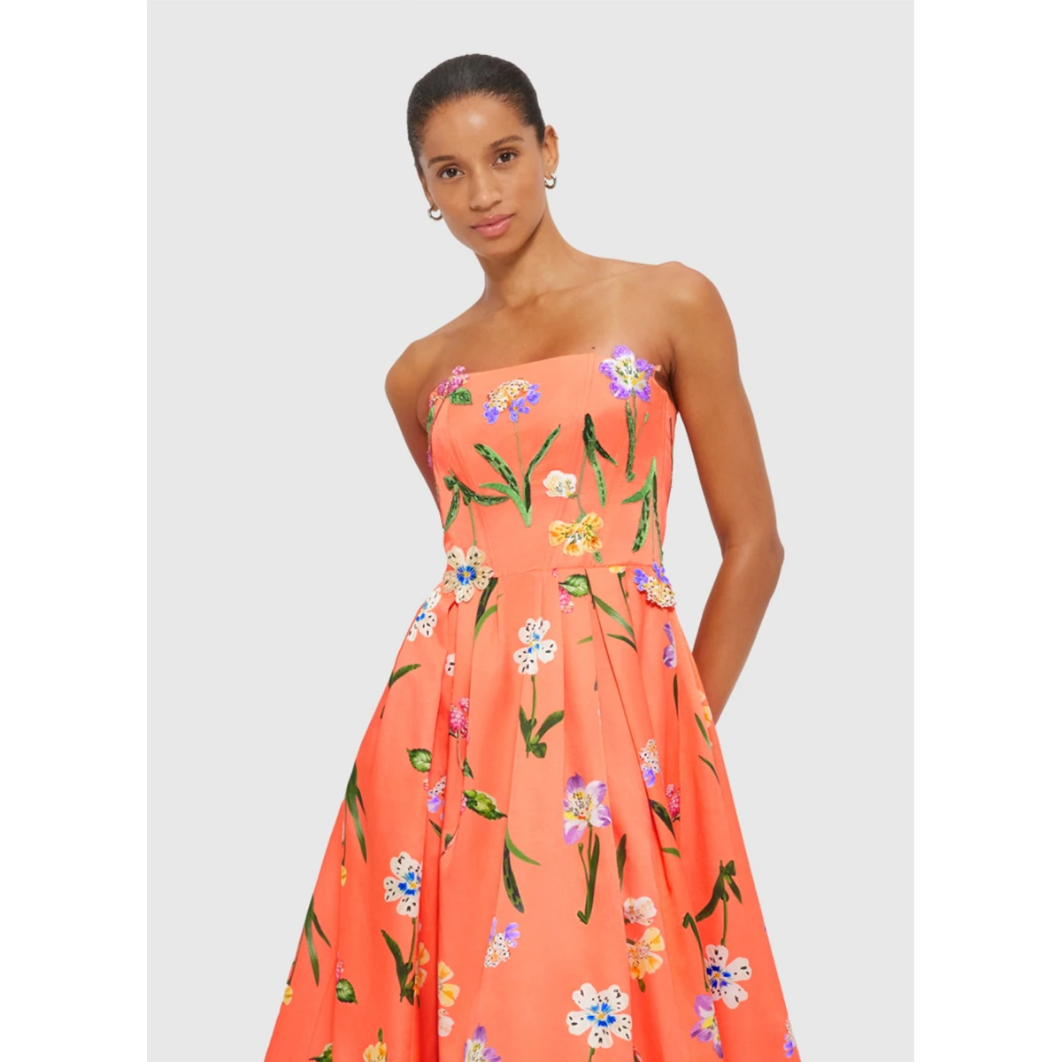 leo lin maxi dress