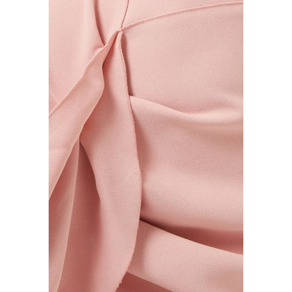 Solace London Pink The Della Maxi Dress in Putty Pink