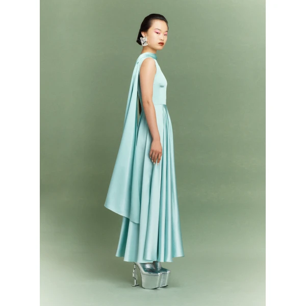 Solace London The Emelia Maxi Dress in Opal