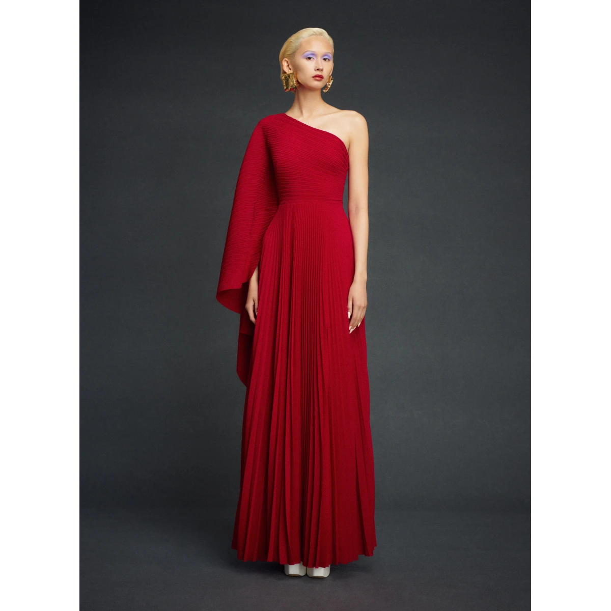 Solace London Red The Maci Maxi Dress in Ruby