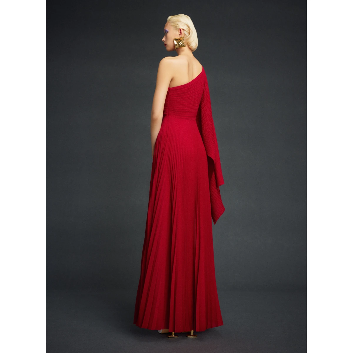 Solace London Red The Maci Maxi Dress in Ruby