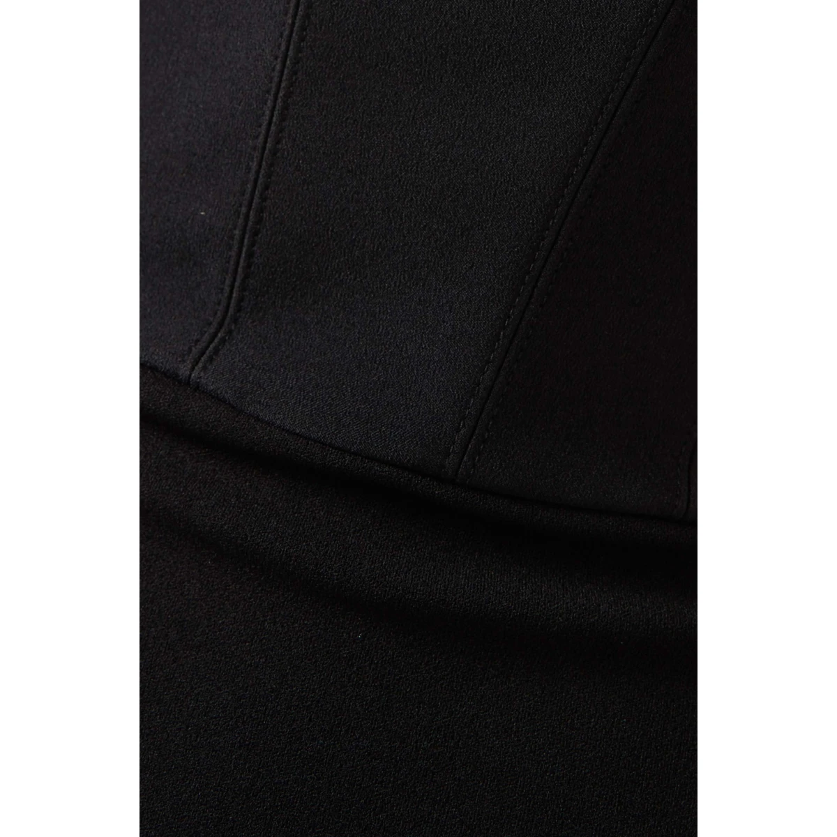 Solace London Black The Malla Maxi Dress in Black