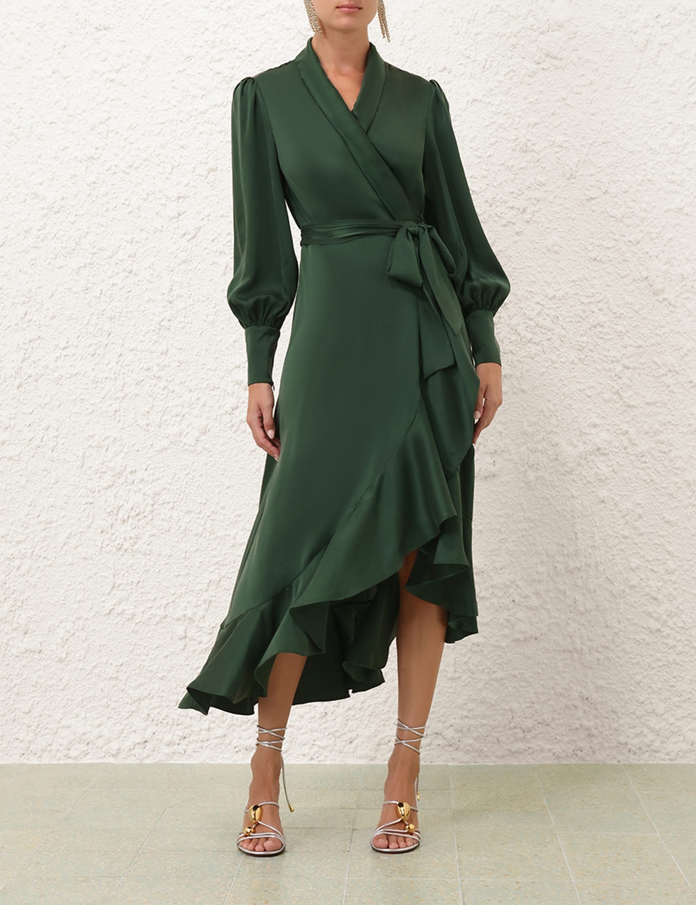 zimmermann green dress 