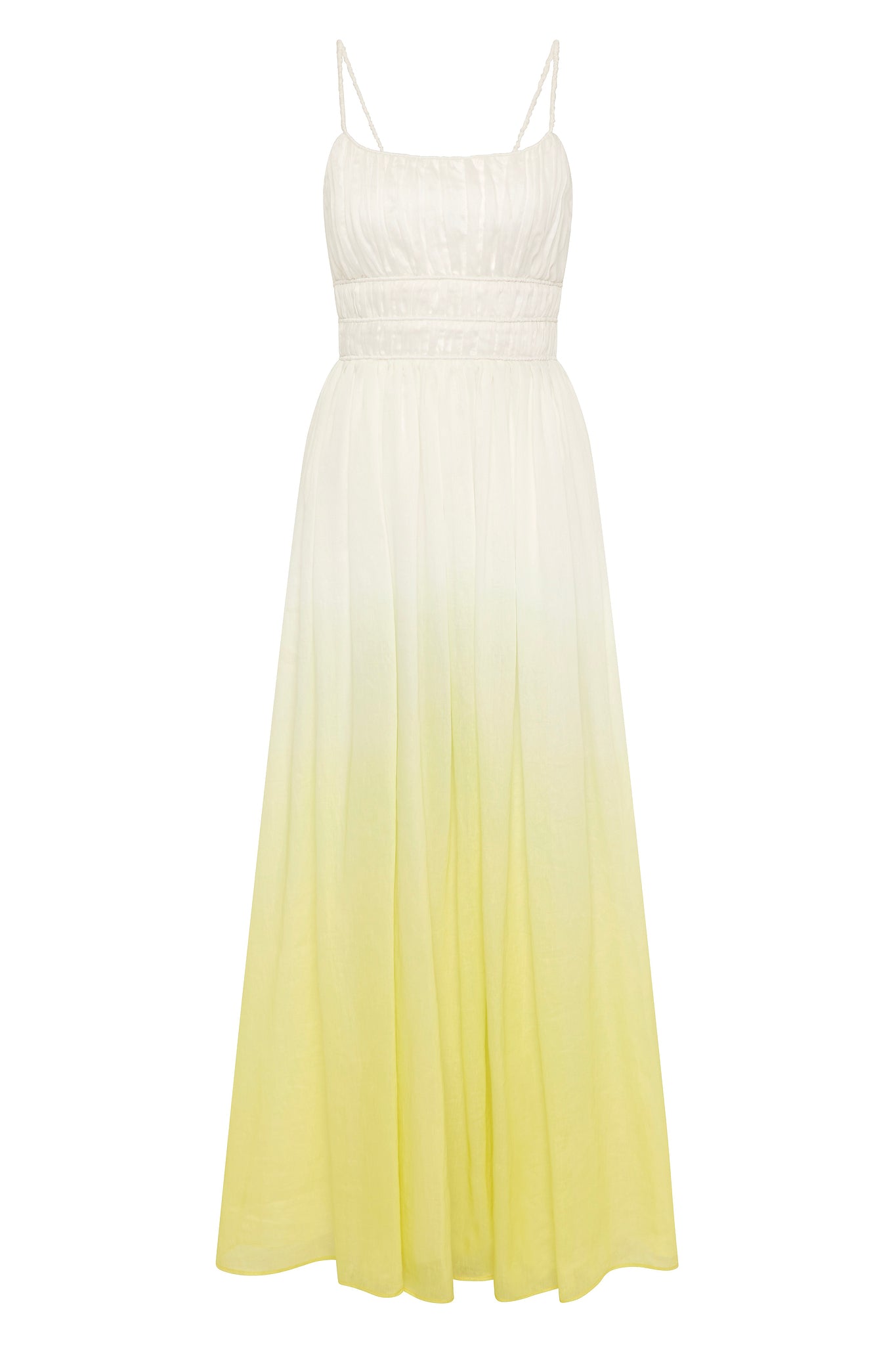 Aje Acapella Ruched Midi Dress