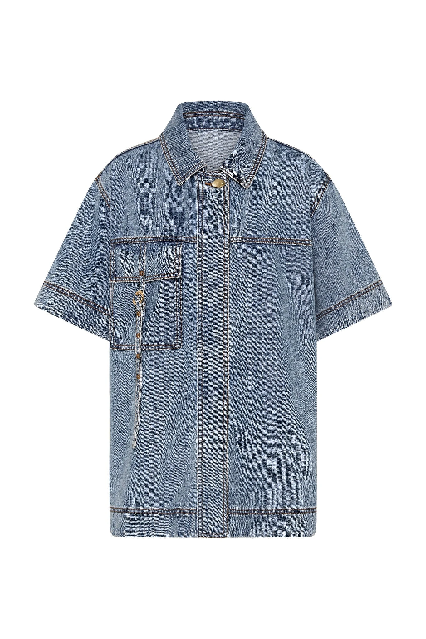 Aje Blue Shirts