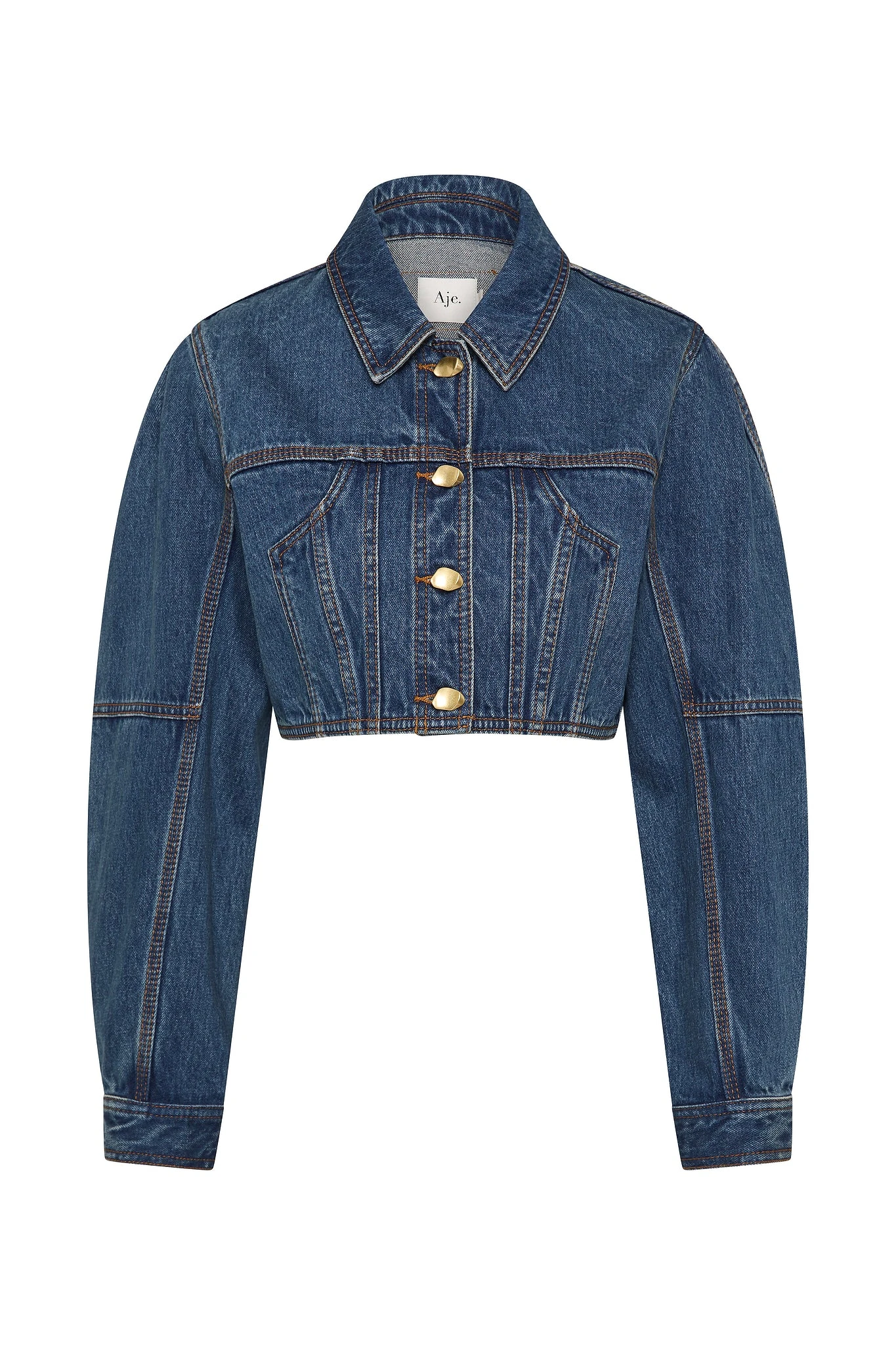 Phoenix Cropped Denim Jacket | Coveti