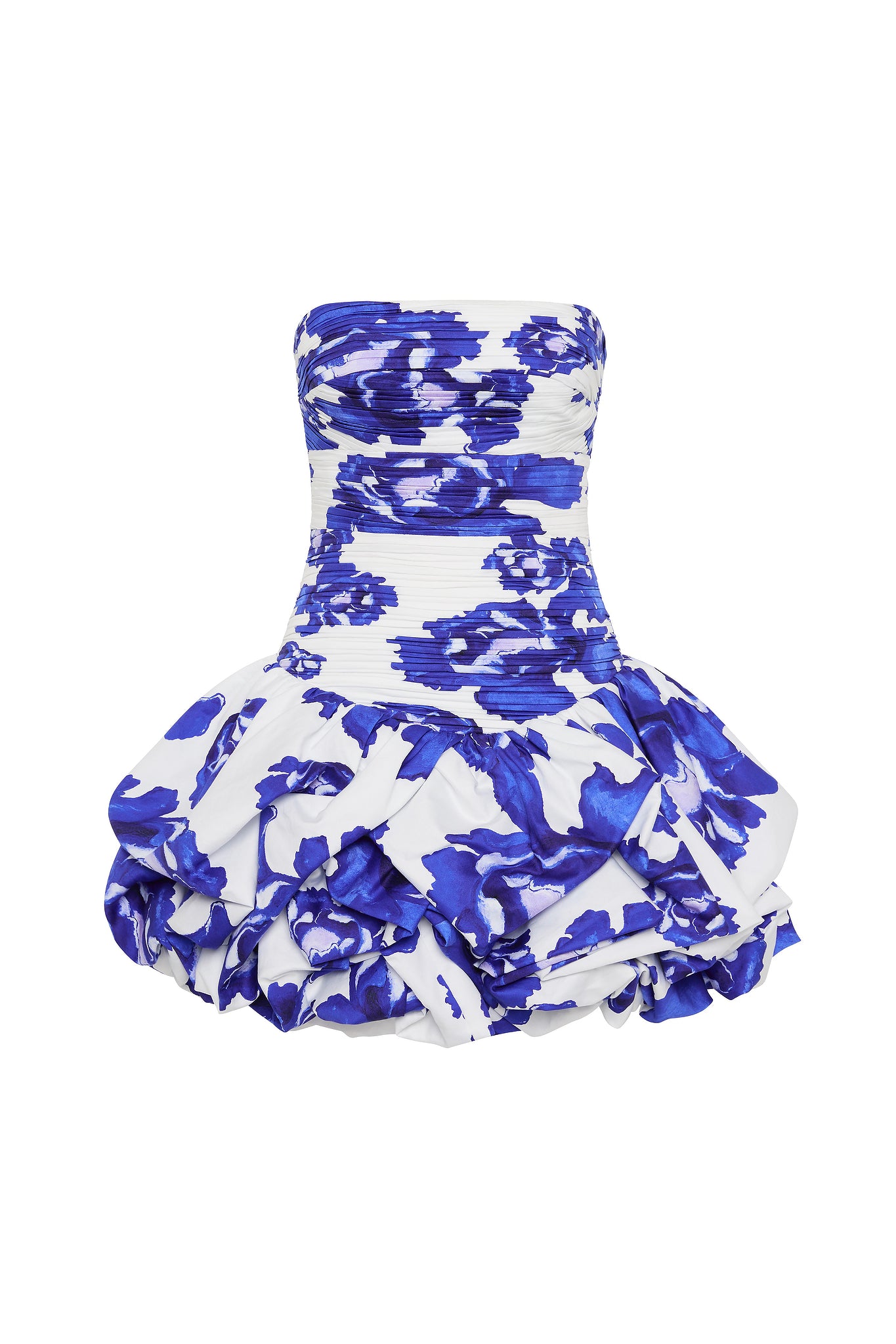 Aje Violette Bubble Hem Mini Dress