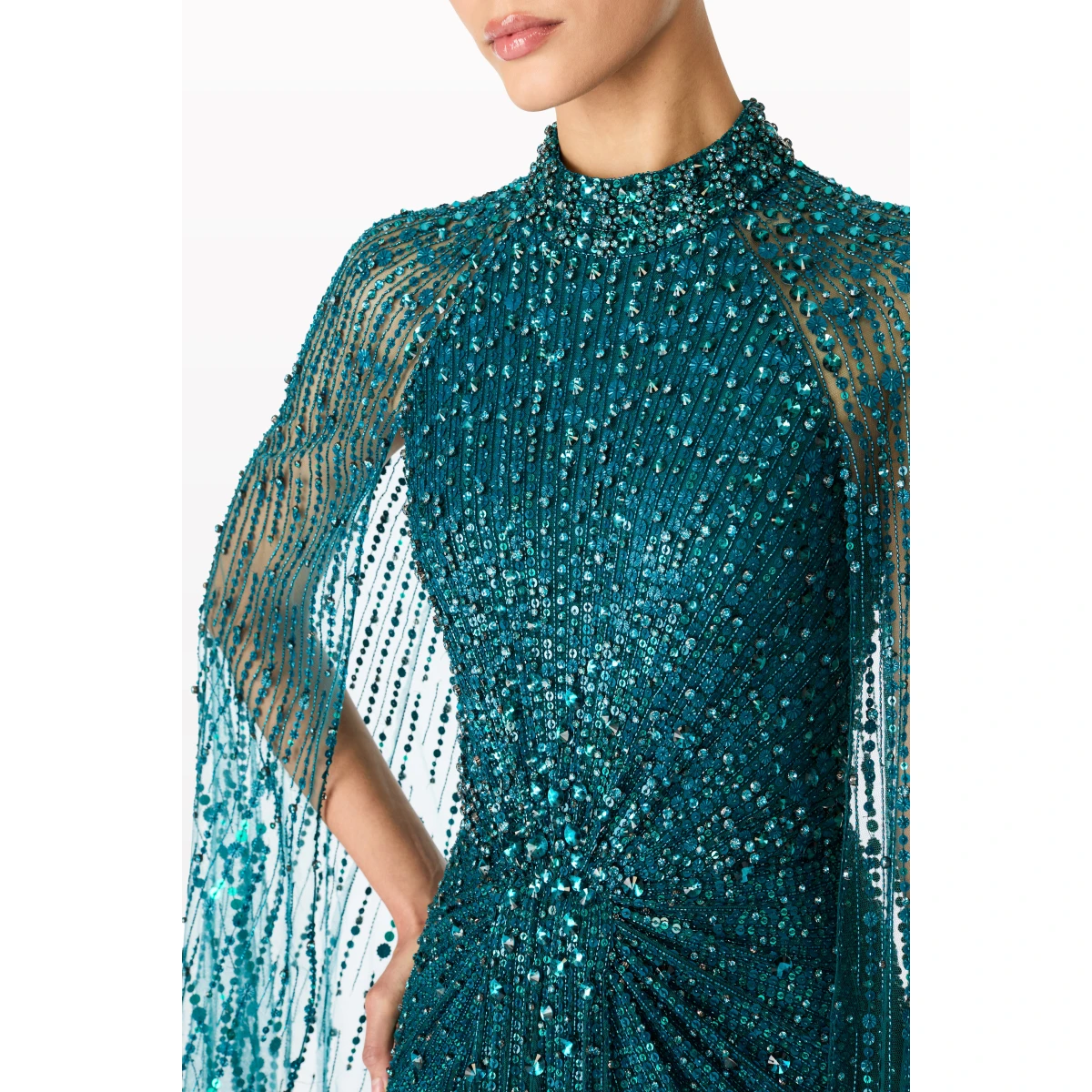 Jenny Packham  Green gown
