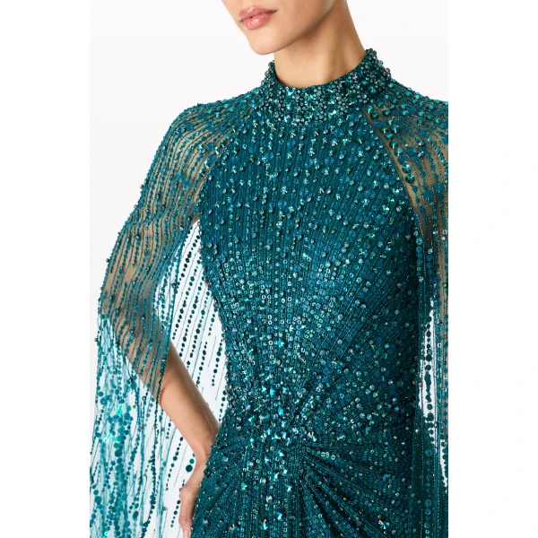 Jenny Packham  Green gown