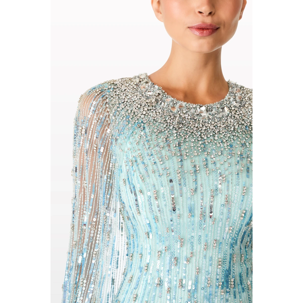 Jenny Packham  Blue gown