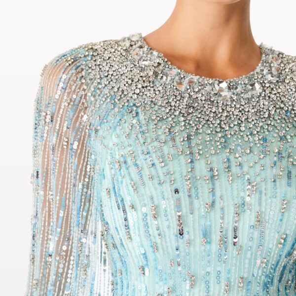 Jenny Packham  Blue gown
