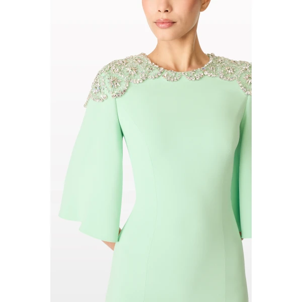 Jenny Packham  Green gown