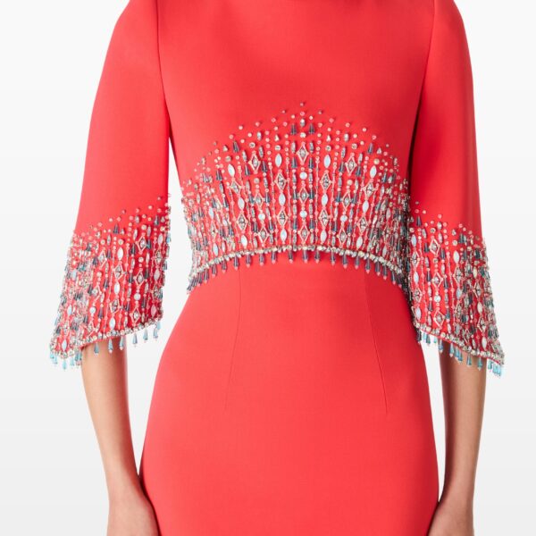 Jenny Packham  Red gown