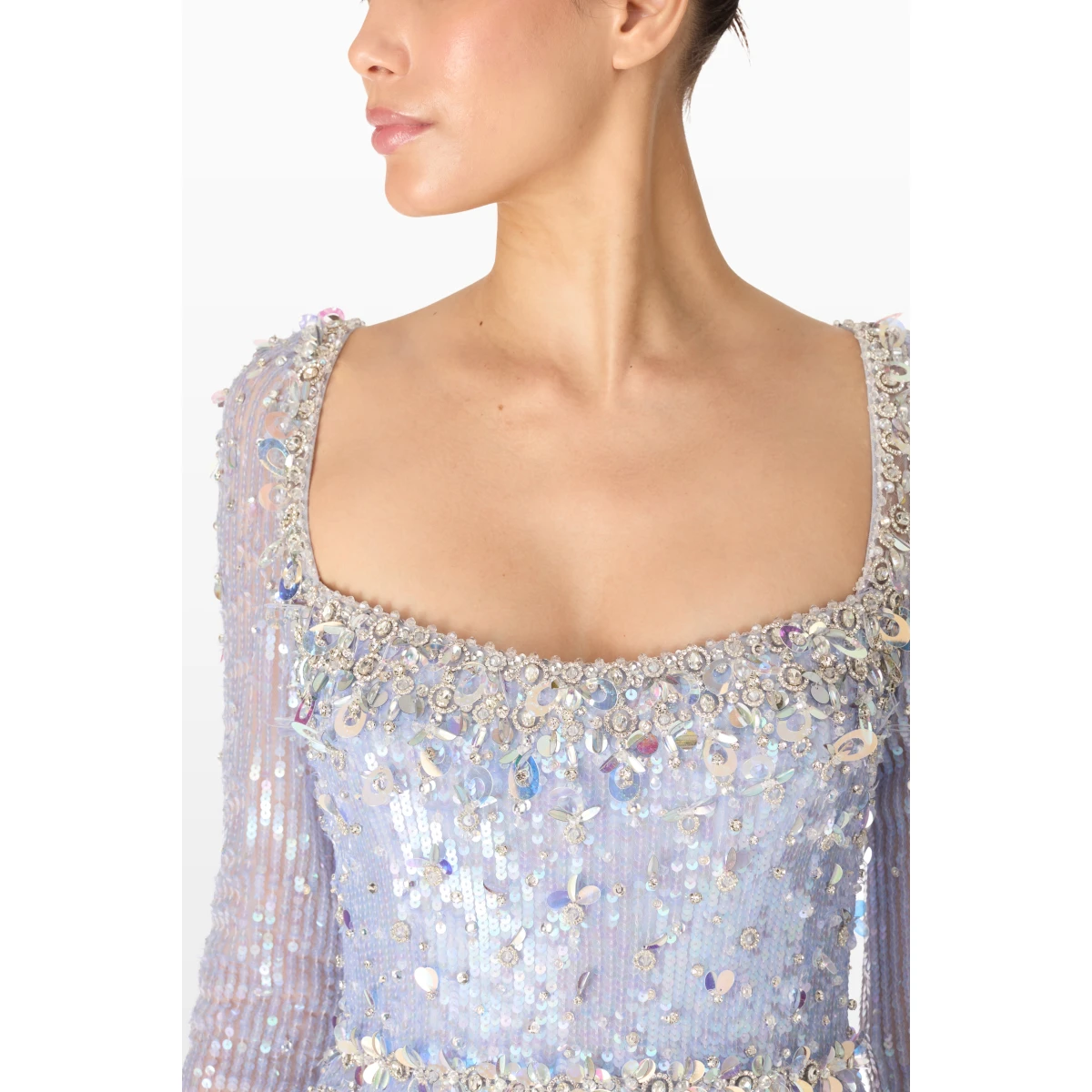 Jenny Packham  Purple gown