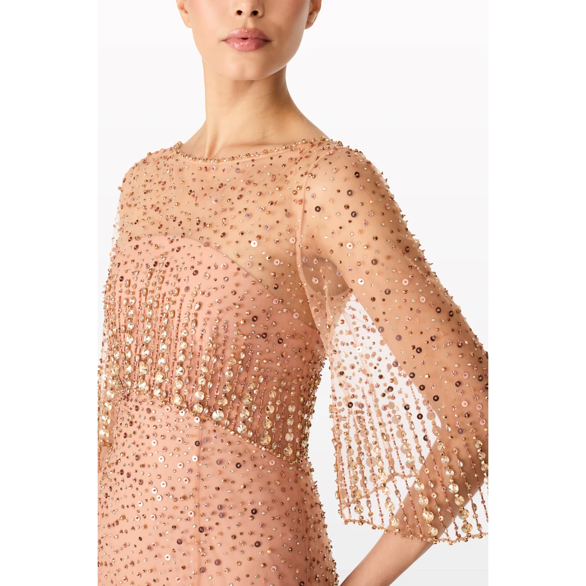 Jenny Packham  Beige gown