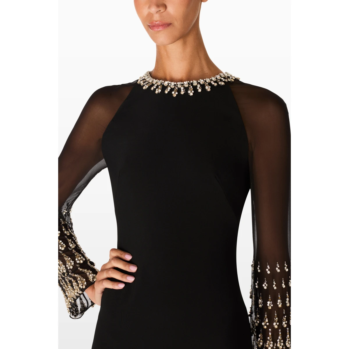 Jenny Packham  Black gown