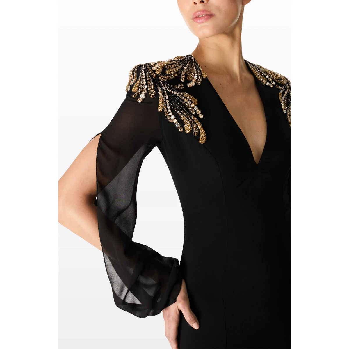 Jenny Packham  Black gown