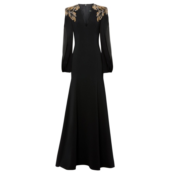 Jenny Packham black gown