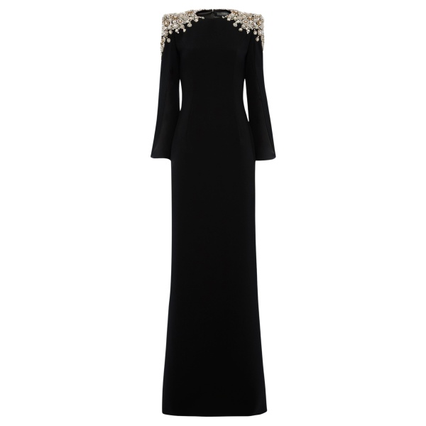 Jenny Packham black gown