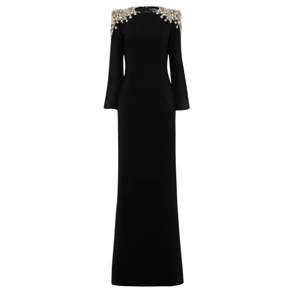 Jenny Packham black gown