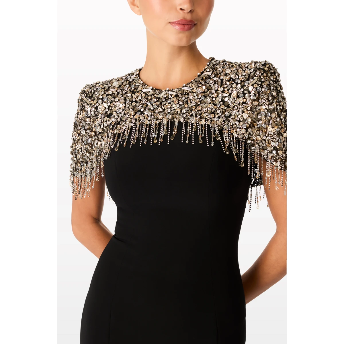 Jenny Packham  Black gown