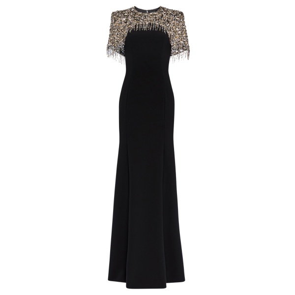Jenny Packham black gown