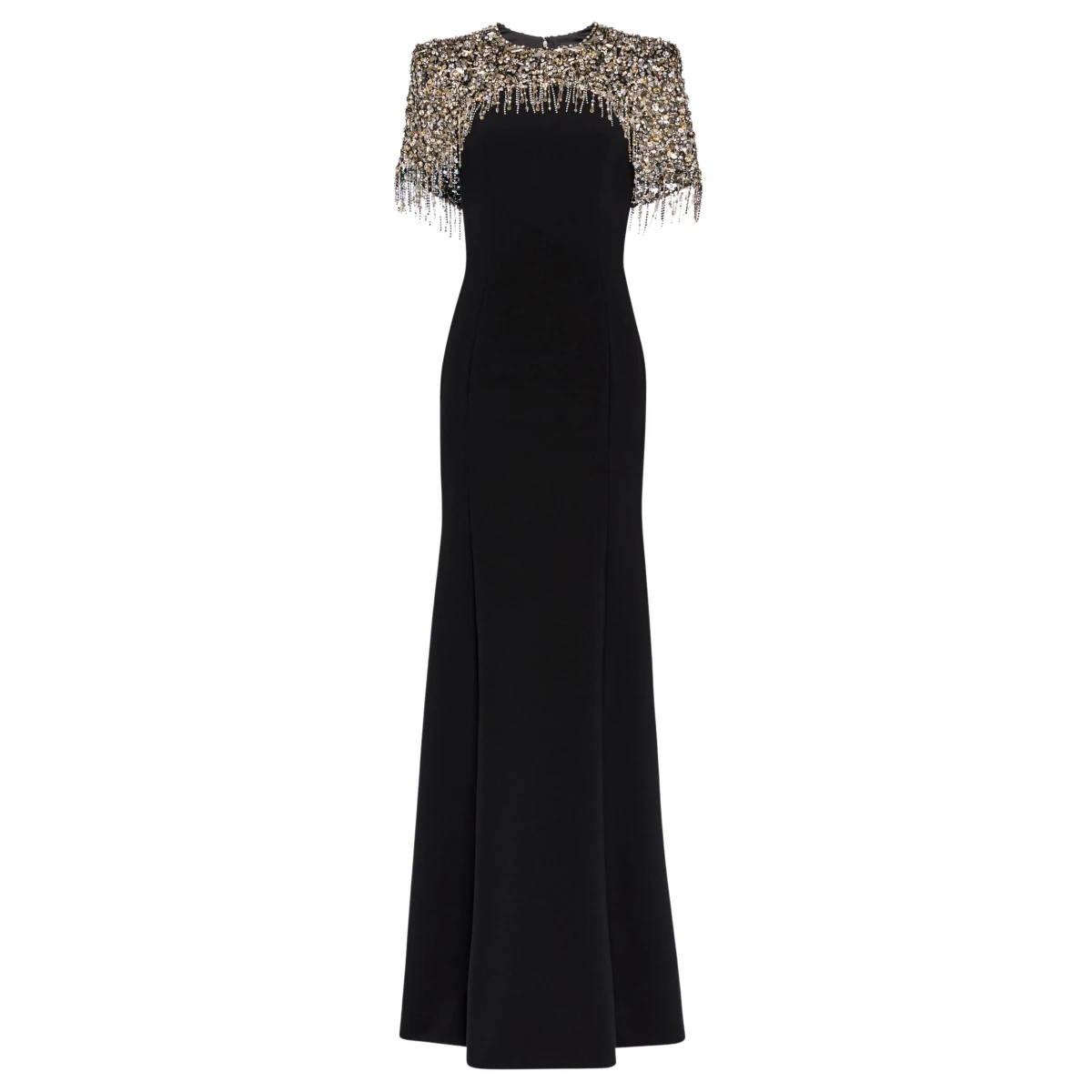 Jenny Packham black gown