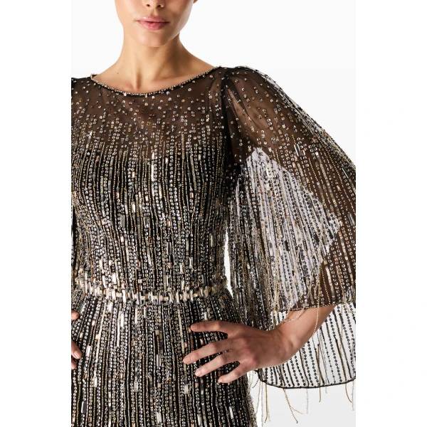 Jenny Packham  Black gown