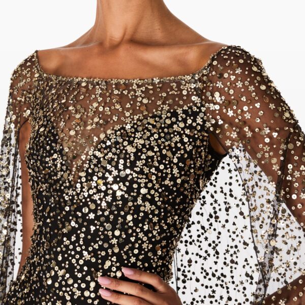 Jenny Packham  Black gown