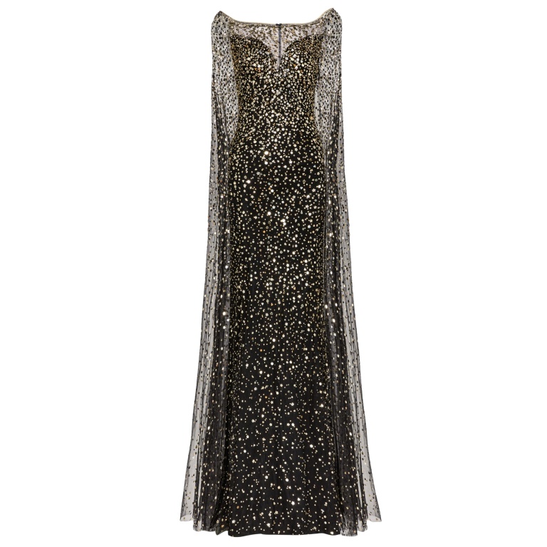 Jenny Packham black gown