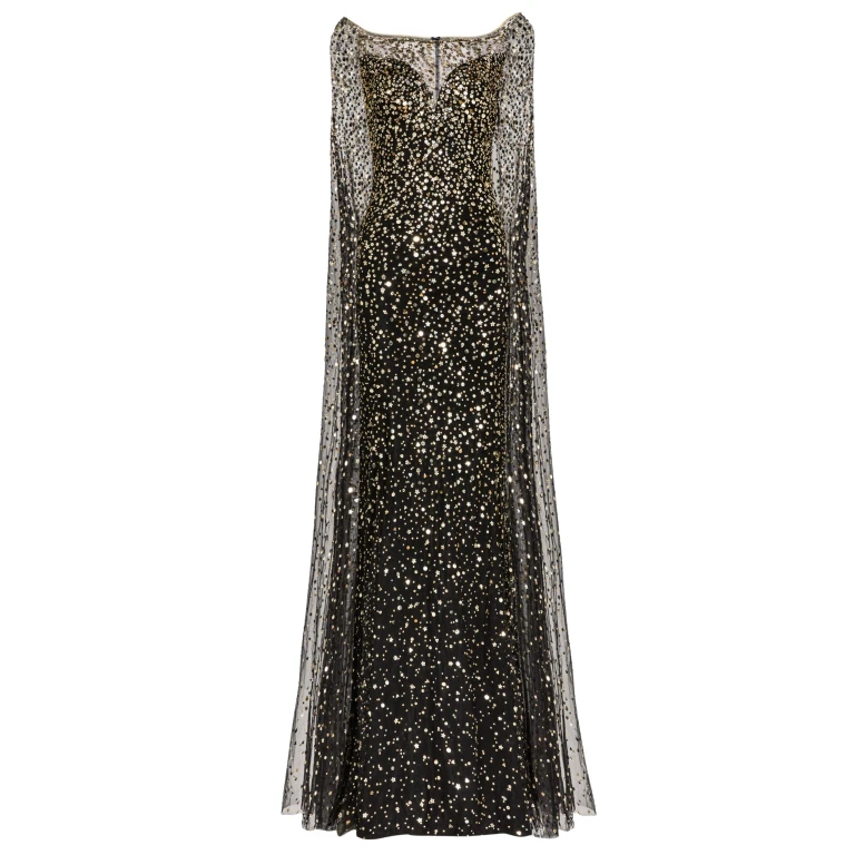 Jenny Packham black gown