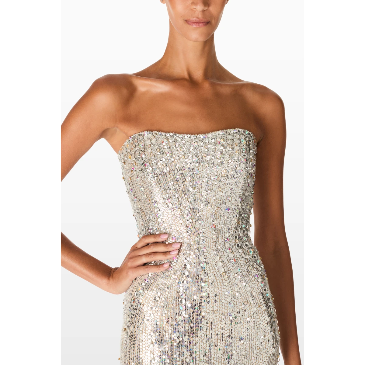 Jenny Packham  Silver gown