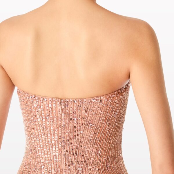 Jenny Packham  Rose Gold gown