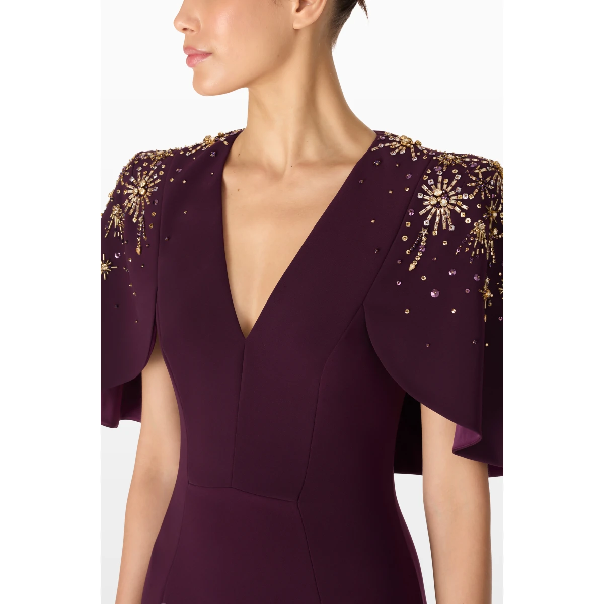 Jenny Packham  Purple gown