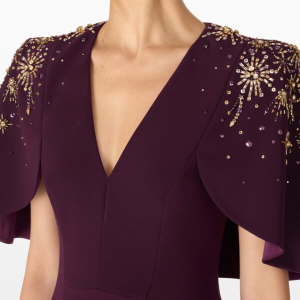 Jenny Packham  Purple gown