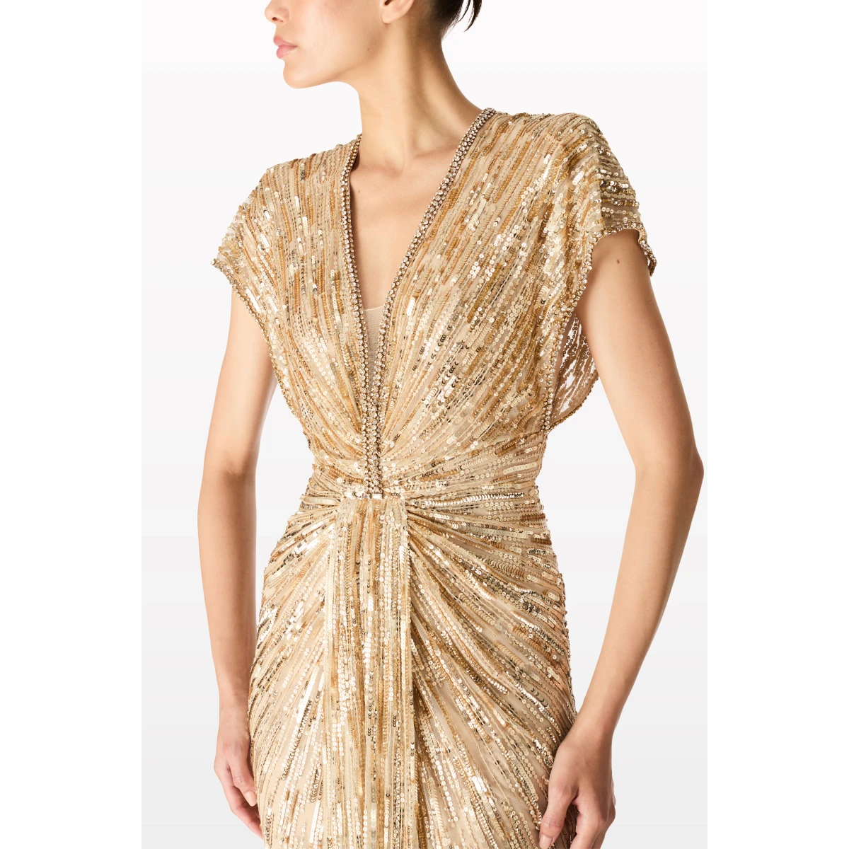 Jenny Packham  Gold gown