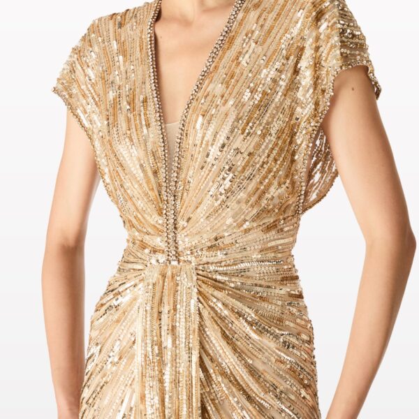 Jenny Packham  Gold gown