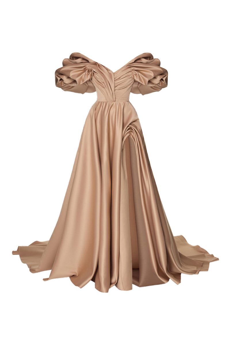 L’or volume shirt dress Schiaparelli Volume Shirt Dress | Haute Couture Designer