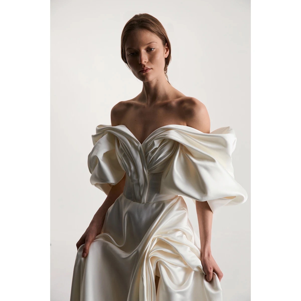 Monetre  Ivory gown