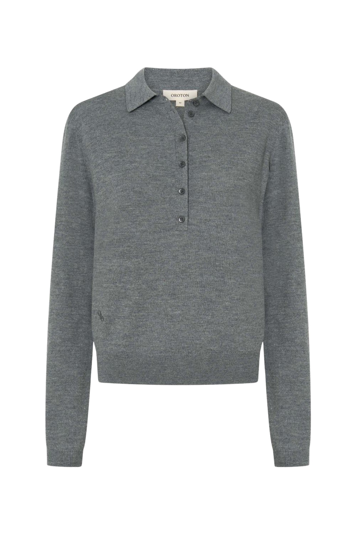 Oroton Flora Fine Knit Polo